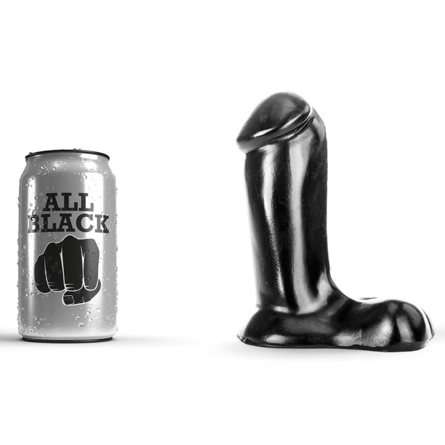 All Black Start Up Dildo 14 x 5 cm