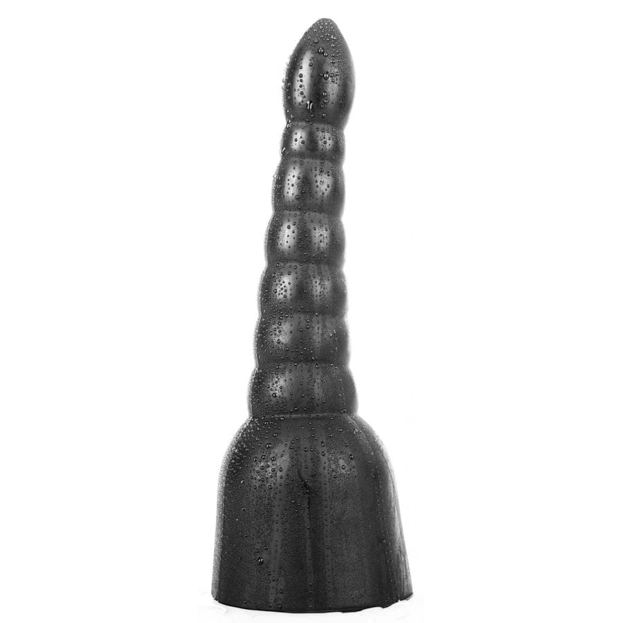 All Black Status Dildo 34 x 11 cm