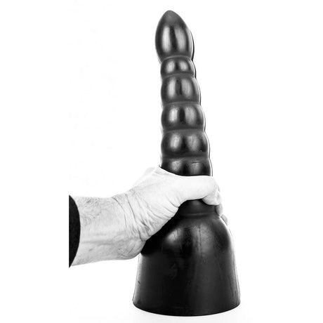 All Black Status Dildo 34 x 11 cm