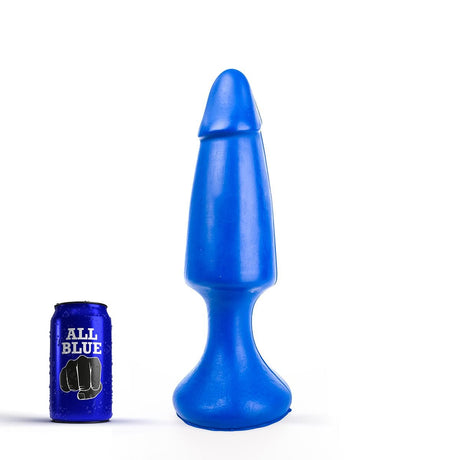 All Blue Dildo Holzkopf 35 x 9,5 cm