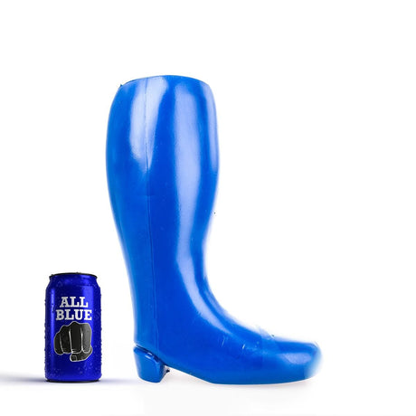 All Blue Dildo "Steifer Stiefel" 31 x 12,5 cm