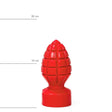 All Red Andreas Buttplug 15 x 6 cm
