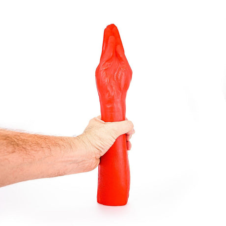 All Red Army Fist Dildo 37 x 7 cm