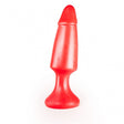All Red Dildo Holzkopf 35 x 6,5-9,5 cm