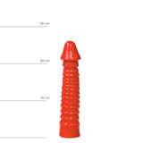 All Red Head Dildo 26 x 5 cm