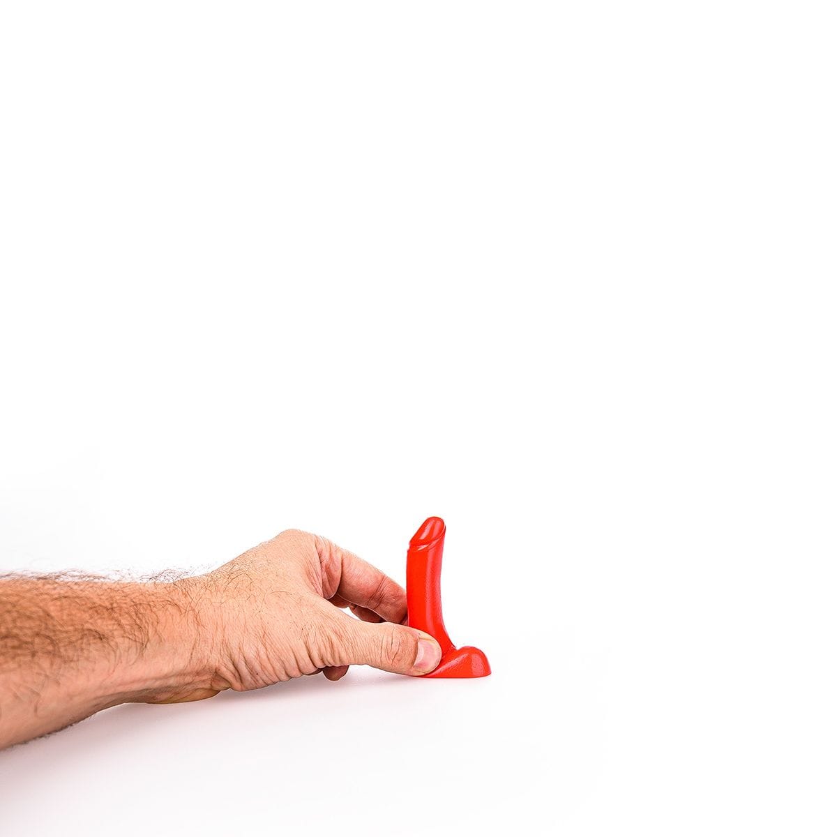 All Red Shorty Dildo 9 x 2 cm