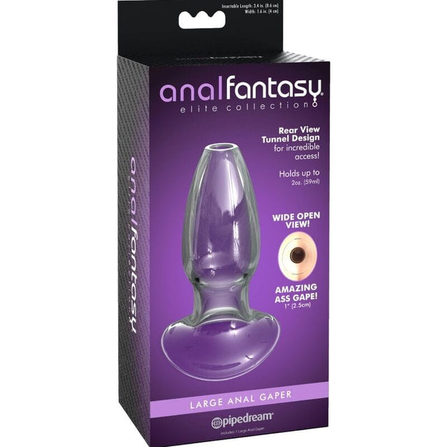 Anal-Gaper Kristall-Dilator (Größe M) – 10,9 × Ø 4 cm