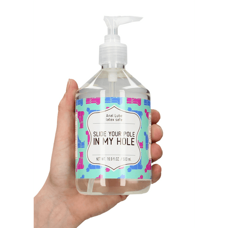 Anal-Gleitgel Slide Your Pole In My Hole 500 ml – Ansicht 5