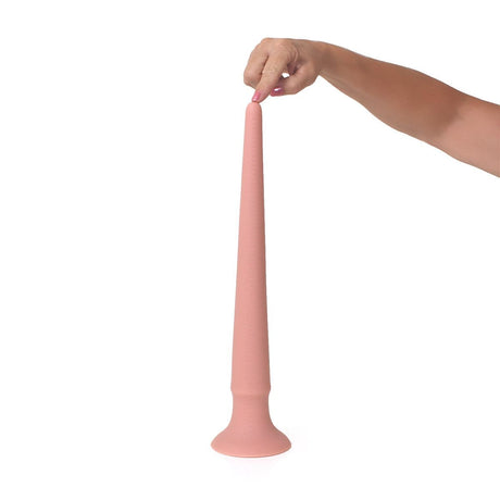 Analdildo Zipfelmütze Medium 40 x 1,8-4,5 cm