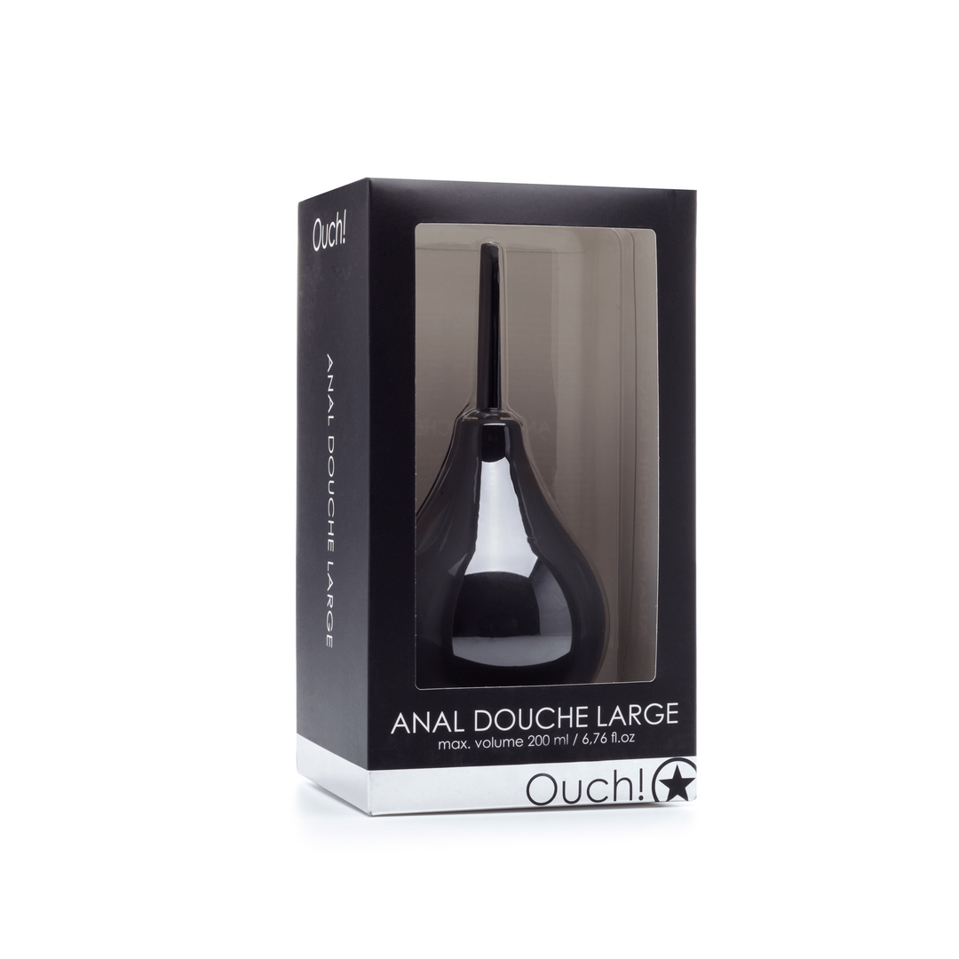 Analdusche Ouch groß Schwarz 16 cm – Ansicht 2