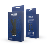 Analdusche Nexus Duo-Set mit zwei Aufsätzen Schwarz 11,5 x 3,8 cm – Ansicht 3