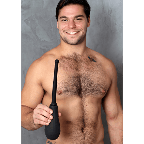 Analdusche PerfectFitBrand Ergoflo Director Schwarz 35,6 cm – Ansicht 3