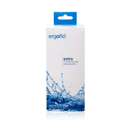 Analdusche PerfectFitBrand Ergoflo Extra Schwarz 27,9 cm – Ansicht 2