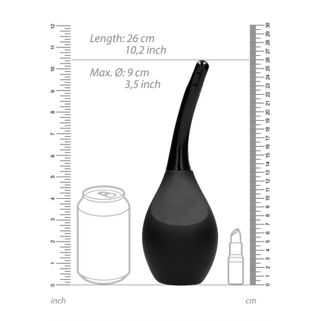 Analdusche Schwarz 25 cm – Ansicht 5
