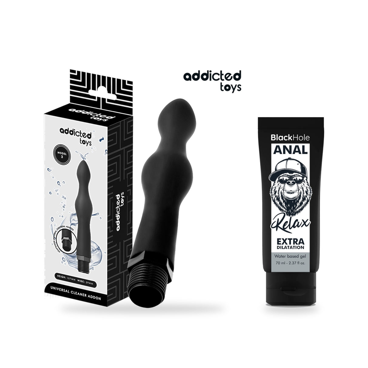 Analdusche-Sparset mit Gleitgel