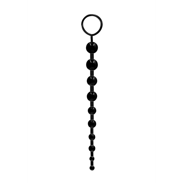 Analkette GC Schwarz 30 x 2,3 cm