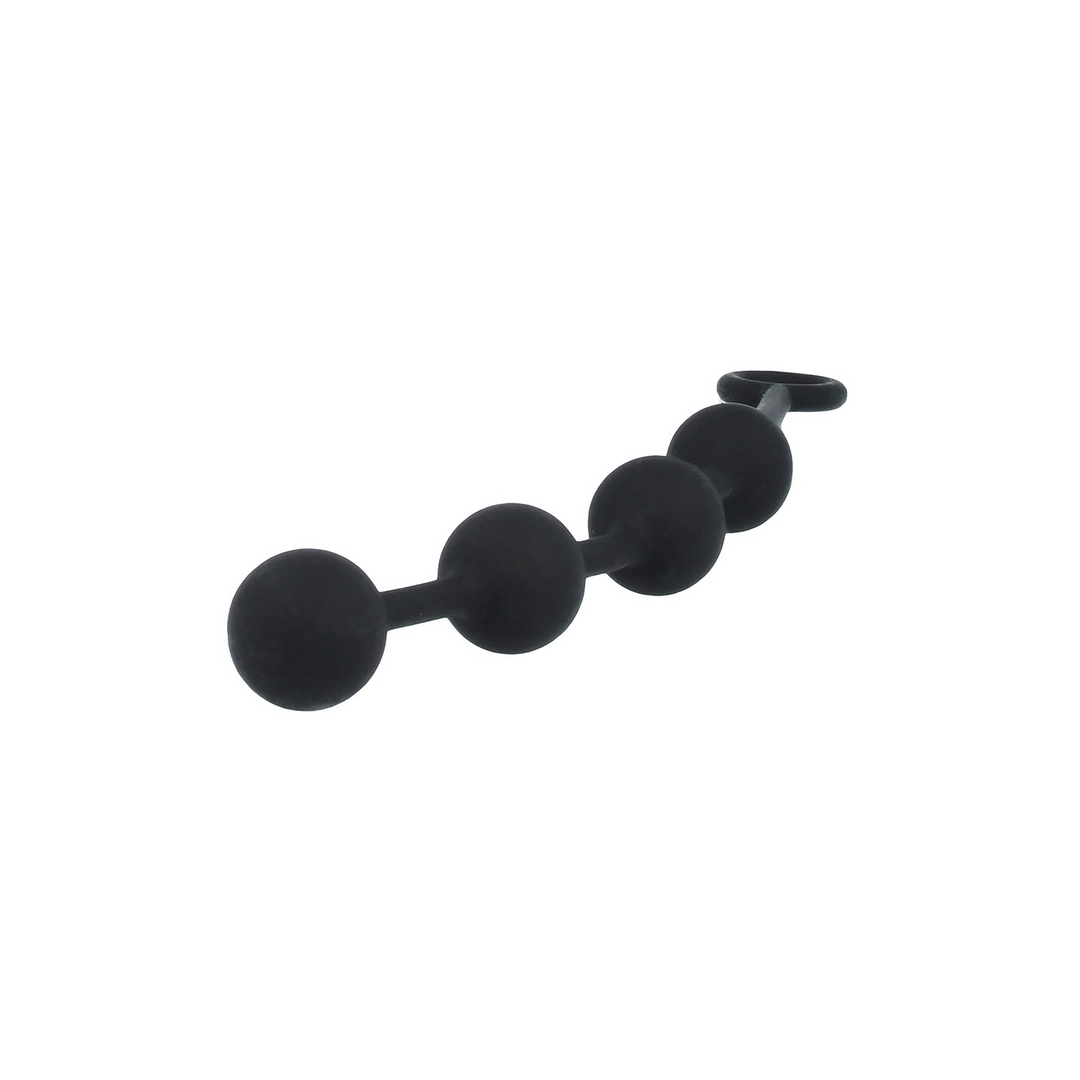 Analkette Nexus Excite mit vier Kugeln Schwarz 17,5 x 2,5 cm – Ansicht 3
