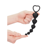 Analkette Ouch Heart mit Herzgriff Schwarz 14,3 x 2,8 cm – Ansicht 7