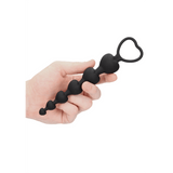 Analkette Ouch Heart mit Herzgriff Schwarz 14,3 x 2,8 cm – Ansicht 4