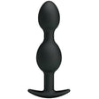 Analkette Silikon Schwarz 12,5 x 2,8 cm