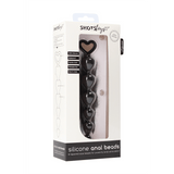 Analkette Silikon Schwarz 14,8 x Ø 2,5 cm – Ansicht 2