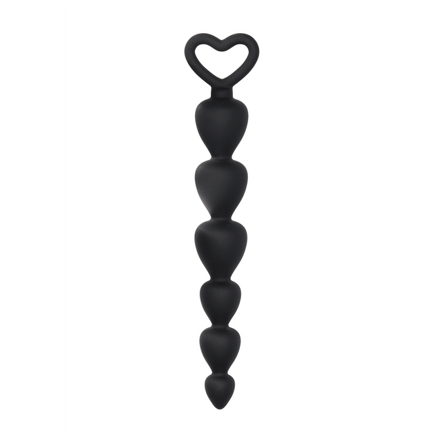 Analkette Silikon Schwarz 14,8 x Ø 2,5 cm
