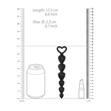 Analkette Silikon Schwarz 14,8 x Ø 2,5 cm – Ansicht 5