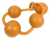 Analkugeln aus Silikon Ass Orange 50 x 5.5cm