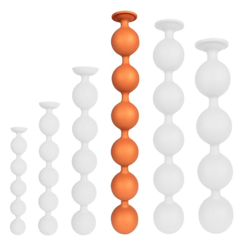 Analkugeln Bulby Butt XL 50 x 6.7 cm Orange