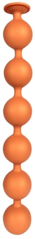 Analkugeln Bulby Butt XXL 49 x 7.7 cm Orange