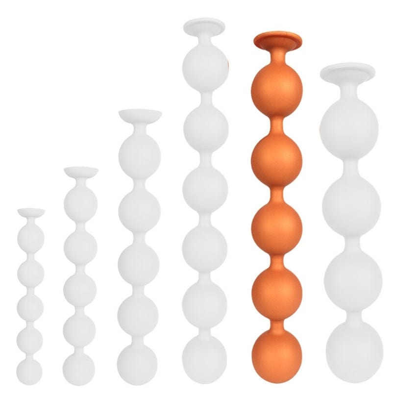 Analkugeln Bulby Butt XXL 49 x 7.7 cm Orange