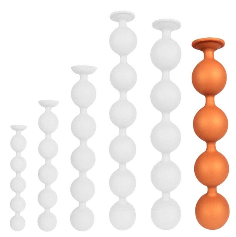 Analkugeln Bulby Butt XXXL 45 x 8.7 cm Orange