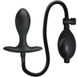 Analplug aufblasbarer Analstecker Schwarz