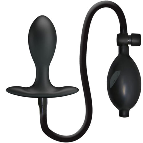 Analplug Aufblasbarer Analstecker Schwarz