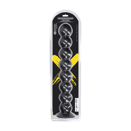 Analplug Balls of Lust Schwarz 55 x Ø 7,6 cm – Ansicht 3
