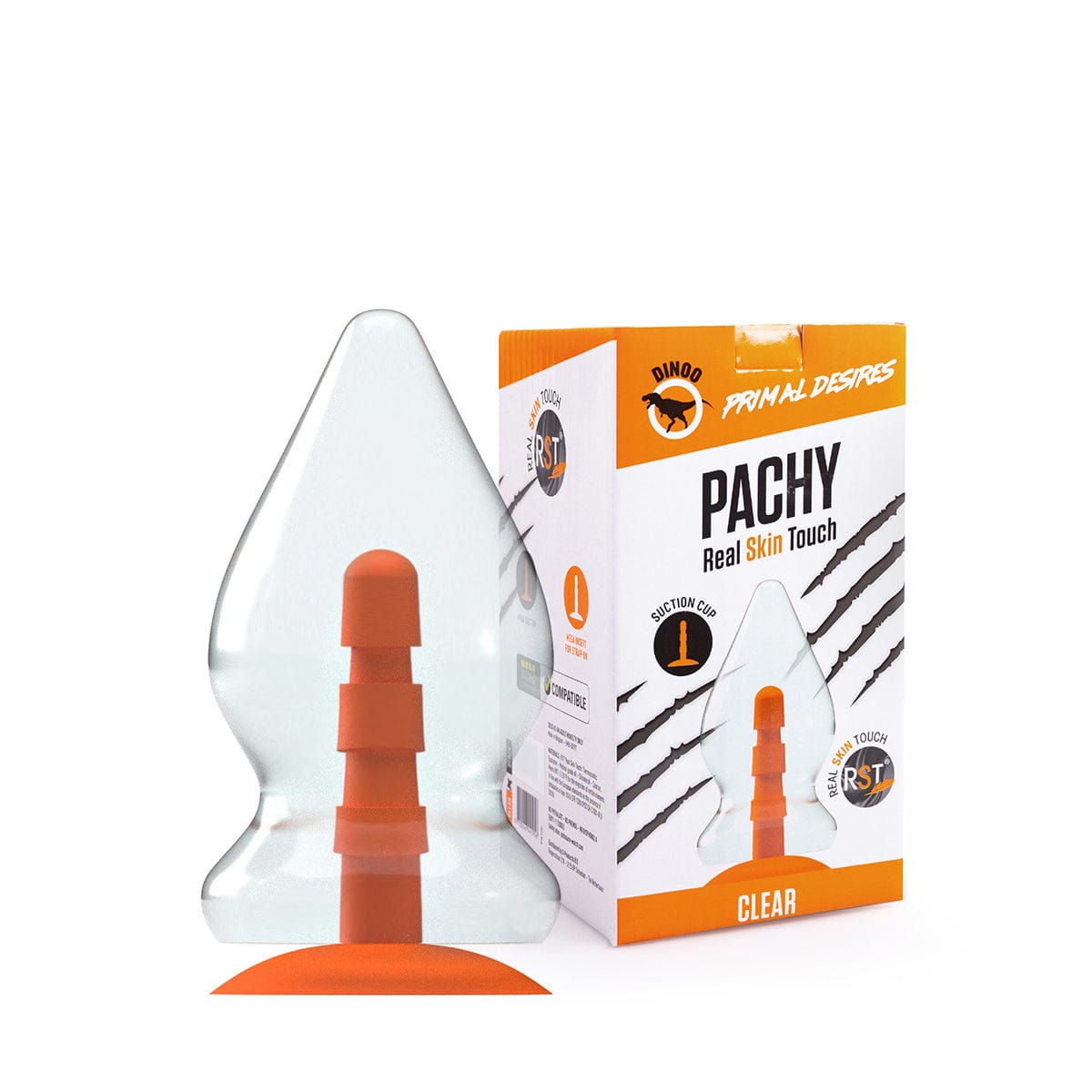 Analplug Biggi Transparent 22,5 x 10,5 cm