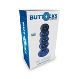 Analplug Buttocks der Strahlende Glas-Buttplug