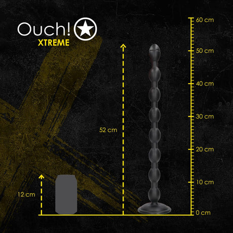 Analplug Chain Reaction Schwarz 49 x Ø 3,8 cm – Ansicht 7