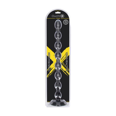 Analplug Chain Reaction Schwarz 49 x Ø 3,8 cm – Ansicht 2