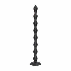 Analplug Ouch Chain Reaction aus PVC Schwarz 49 x Ø 3,7 cm
