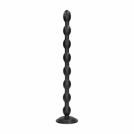 Analplug Chain Reaction Schwarz 49 x Ø 3,8 cm