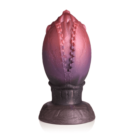 Analplug Creature Cocks Dragon Hatch Silikon-Ei Violett 11,4 cm