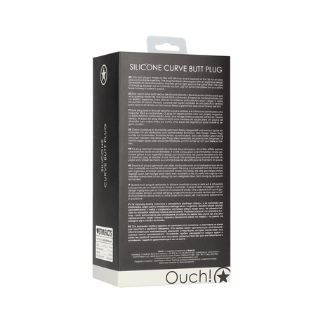 Analplug Curve Schwarz 11 x Ø 3,2 cm – Ansicht 3