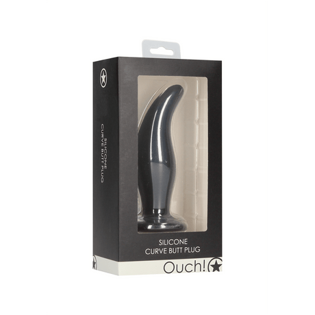 Analplug Curve Schwarz 11 x Ø 3,2 cm – Ansicht 2