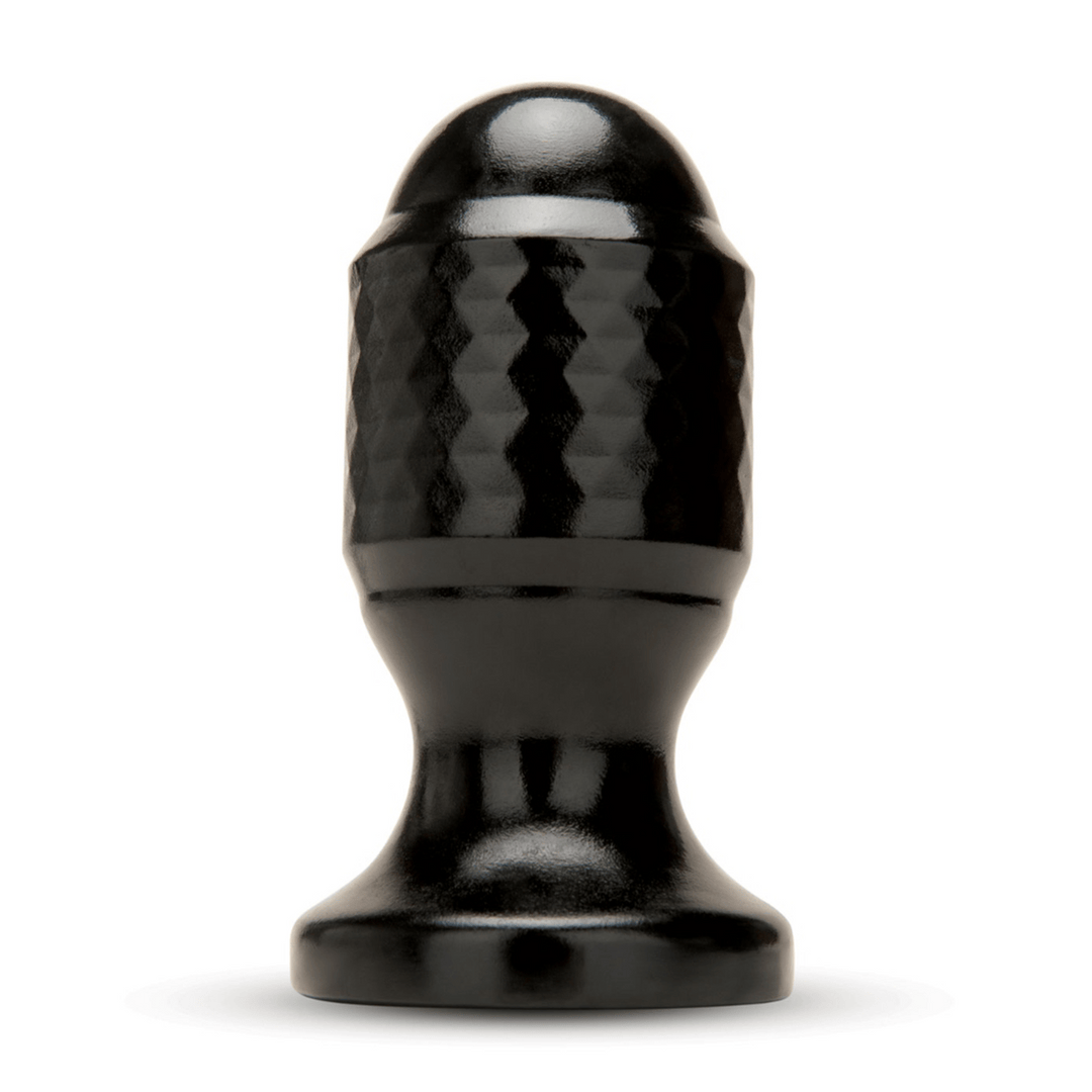 Analplug Diamant Schwarz 9 cm