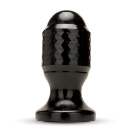 Analplug Diamant Schwarz 9 cm