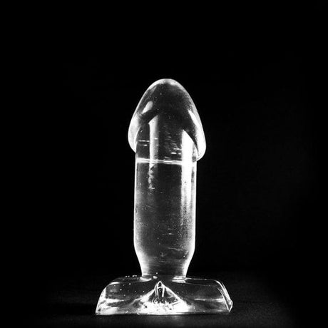Analplug Dödel transparent 10 x 4 cm