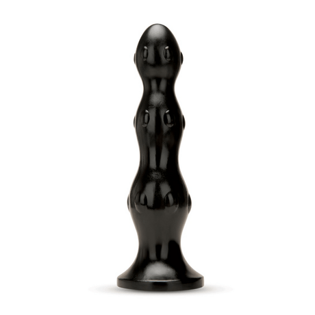 Analplug dreifach Schwarz 22 cm