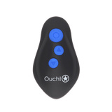 Analplug Ouch E-Stim mit Penisring Schwarz 11,5 x Ø 3,3 cm – Ansicht 5