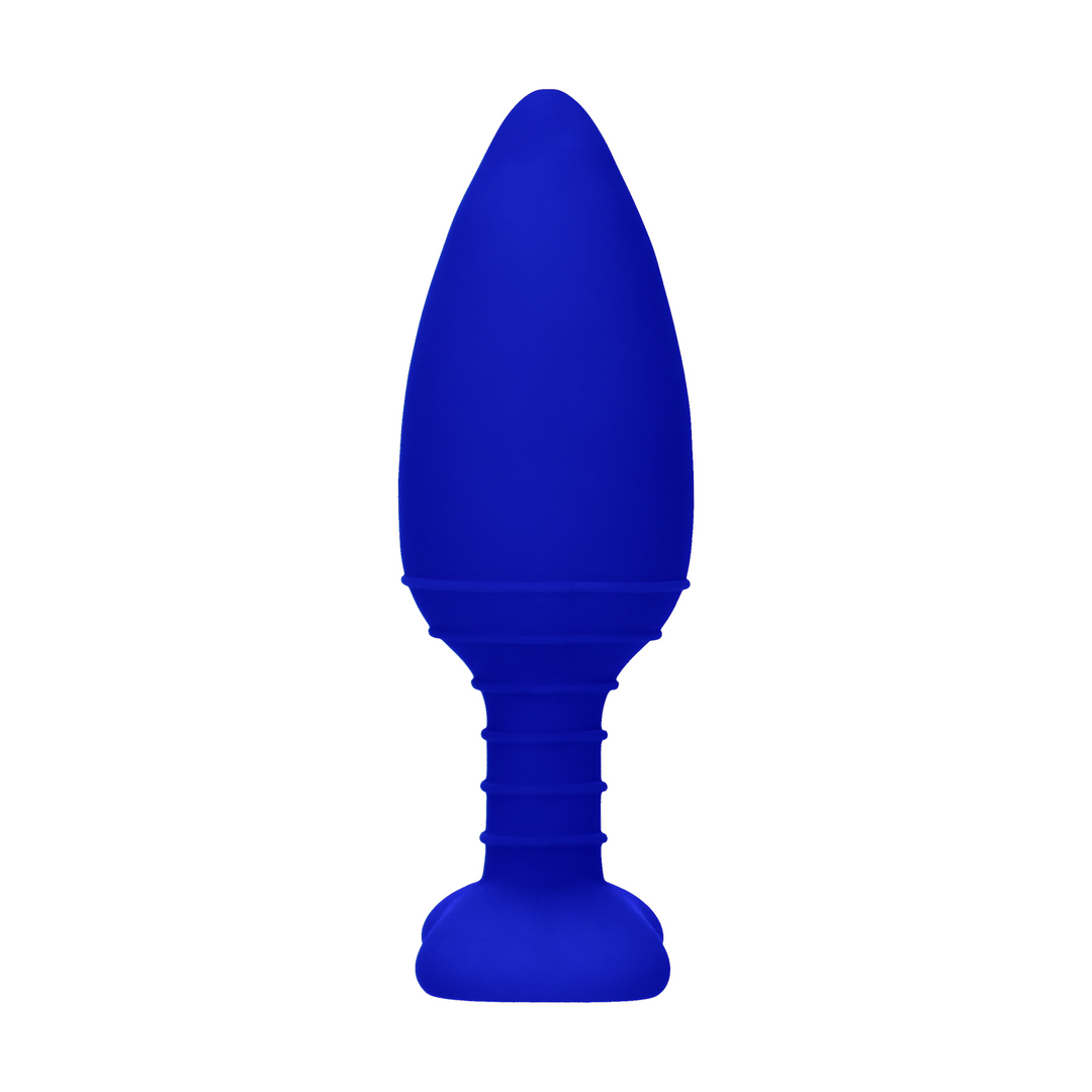 Analplug Elegance Glow mit Wärmefunktion Blau 12 x 3,8 cm – Ansicht 5
